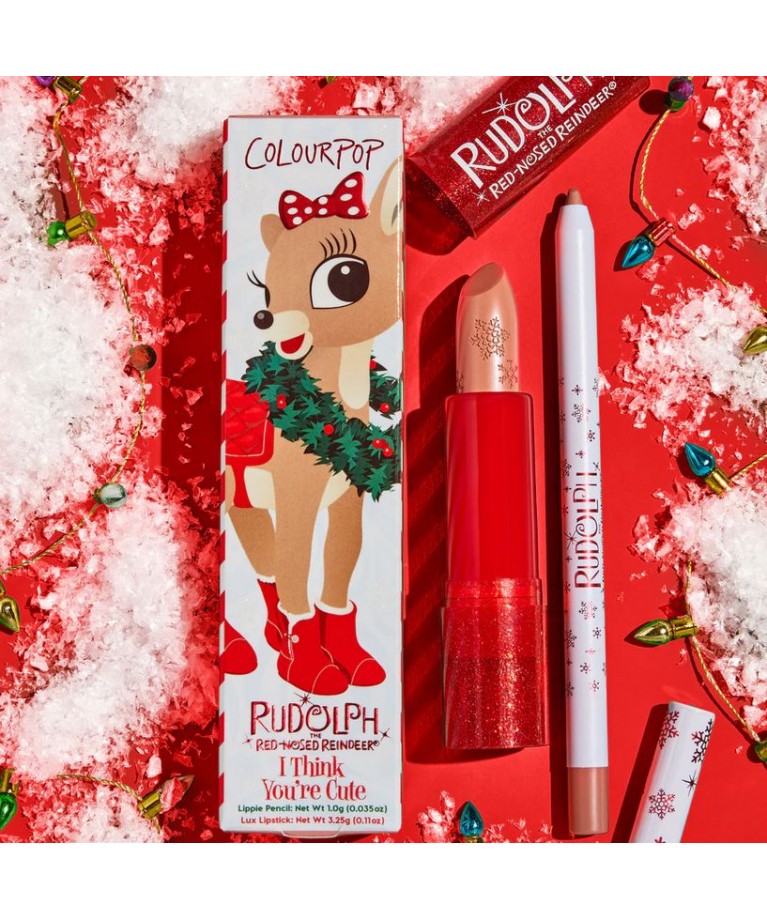 Набор для губ ColourPop x Rudolph the Red-Nosed Reindeer I Think You're Cute