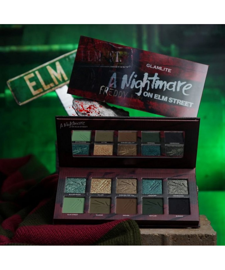 Палетка теней Glamlite x Nightmare on Elm Street "Freddy Krueger"