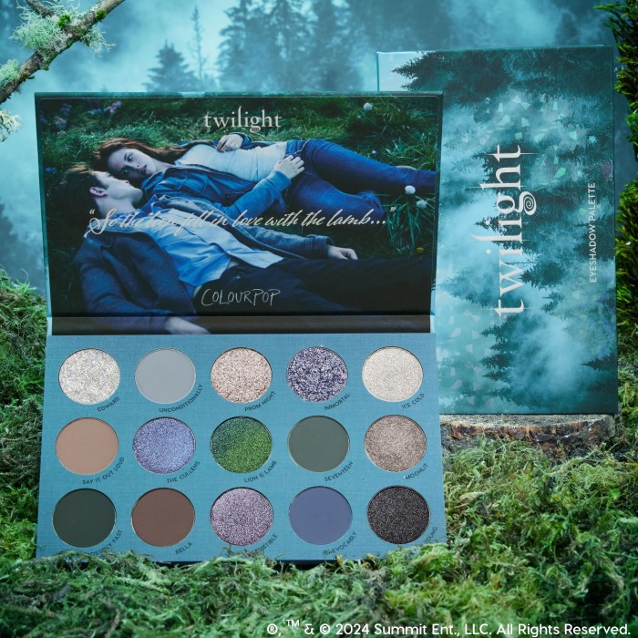 Палетка теней COLOURPOP x Twilight