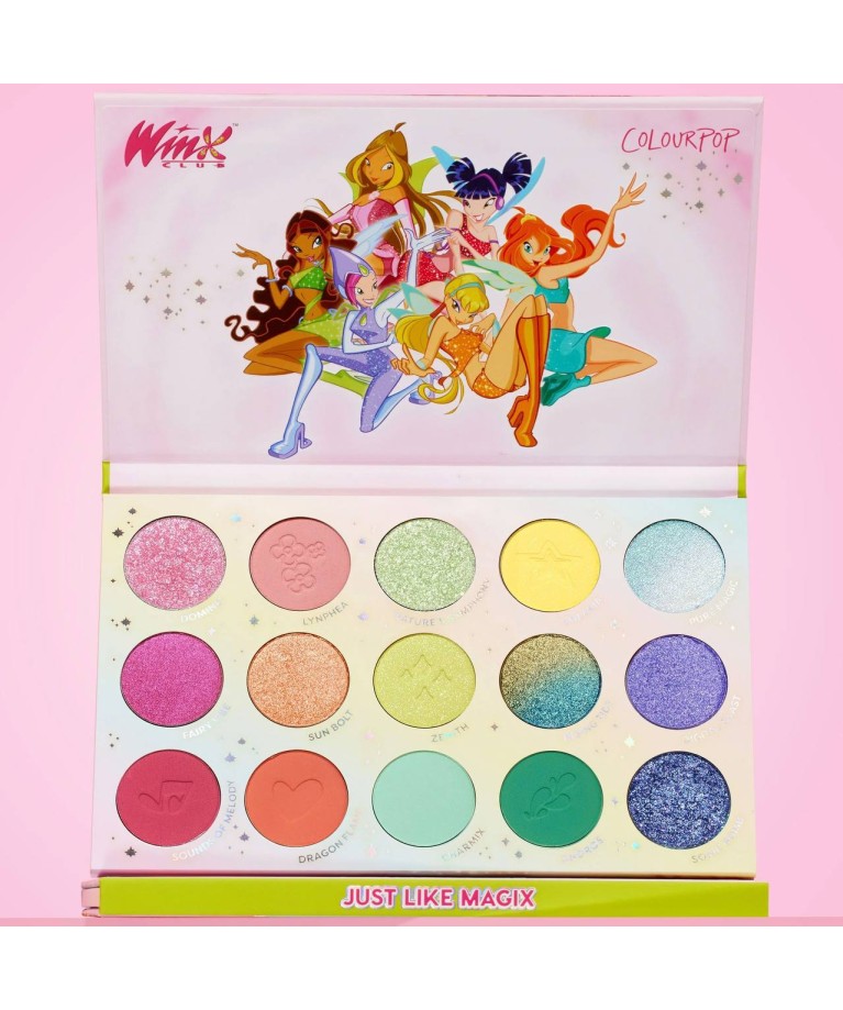 Палетка теней ColourPop x Winx Club Just Like Magix