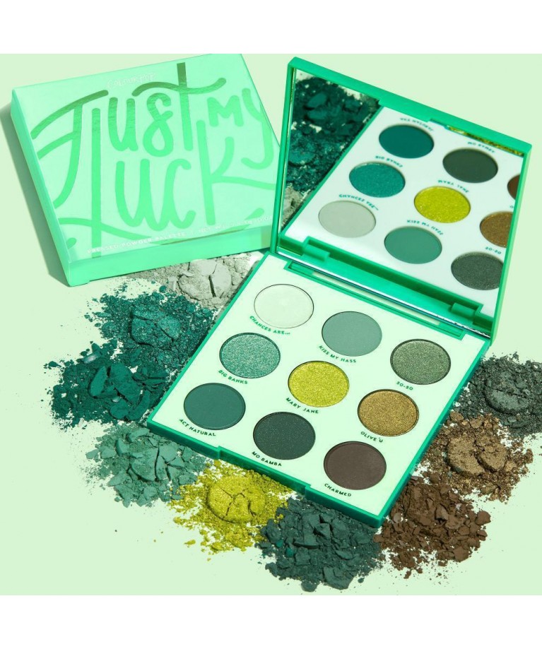 Палетка теней Colourpop Just My Luck