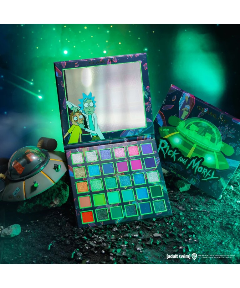 Rick and Morty x Glamlite 30 Shade тени для век