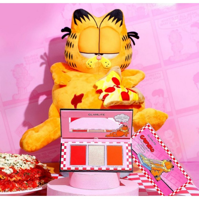 Палетка для лица Glamlite x Garfield For the Love of Lasagna